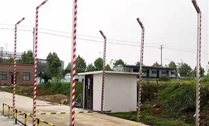 車(chē)輛噴霧消毒通道